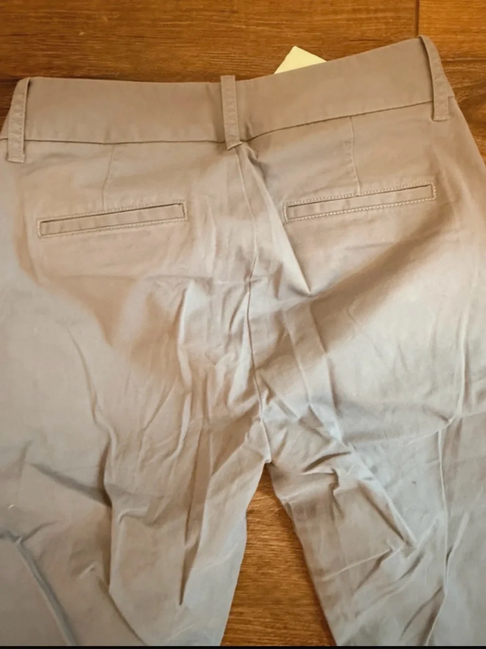 J. Crew Straight Leg Pants in Light Gray
